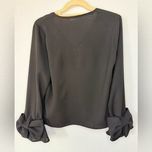 Zara Black V-Neck Dress